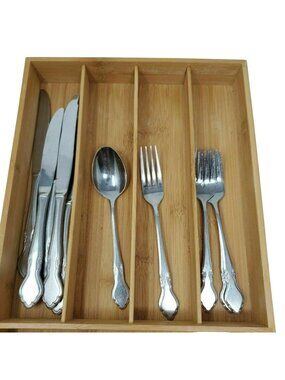 Musette Glissade Stainless ONEIDA Flatware Burnished Finish Northland 10 pc